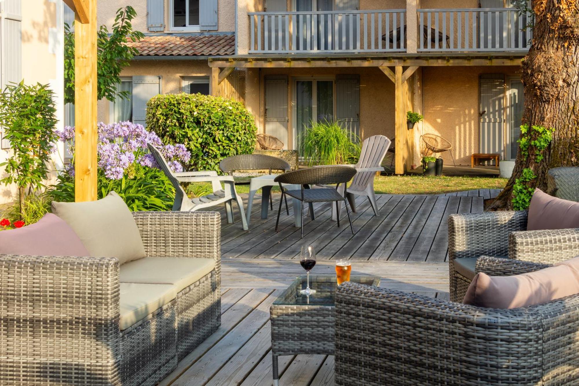 LOGIS - Hôtel L'Océana Lanton Exterior foto